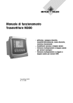 Manuale di funzionamento Trasmettitore M300