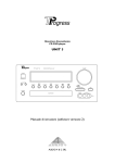 UNIT 3 Manuale di istruzioni (software versione 2)