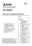 Manuale di installazione/istruzioni PAC