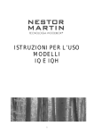 ISTRUZIONI PER L`USO MODELLI IQ E IQH