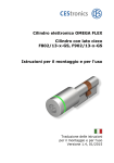 Cilindro elettronico OMEGA FLEX Cilindro con lato cieco F802/13