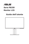 Serie PB258 Monitor LCD Guida dell`utente