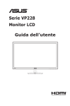 Serie VP228 Monitor LCD Guida dell`utente