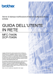 GUIDA DELL`UTENTE IN RETE