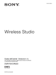 Wireless Studio - Sony Creative Software Downloads
