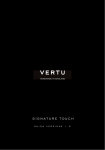 VERTU Signature Touch User Guide