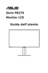 Serie PB279 Monitor LCD Guida dell`utente