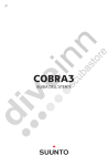 Suunto Cobra3 Guida dell`utente