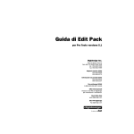 Guida di Edit Pack per Pro Tools versione 5.1