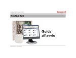 Guida all`avvio - Honeywell Security