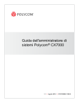Guida dell`amministratore di sistemi Polycom