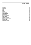 Table of Contents - Electrocomponents