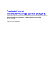 Guida dell`utente Intel® Entry Storage System SS4200-E