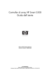 Controller di array HP Smart 5300 Guida dell`utente