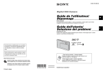 Guide de l`utilisateur/ Guida dell`utente/ Soluzione dei problemi