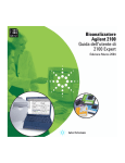 Bioanalizzatore Agilent 2100 Guida dell`utente di 2100 Expert