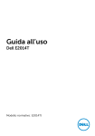 Dell E2014T - Guida dell`utente
