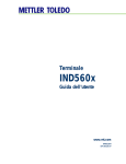 IND560x Guida dell`utente