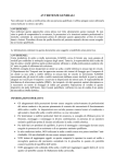 AVVERTENZE GENERALI