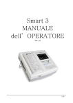 Smart 3 MANUALE dell` OPERATORE