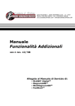 Manuale Funzionalit&agrave; Addizionali