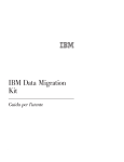 IBM Data Migration Kit: Guida per l™utente