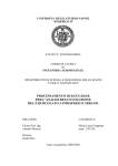 processamento di dati lidar per l`analisi dell`evoluzione