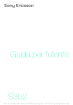 S302 Guida per l`utente