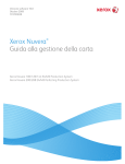 Xerox Nuvera&reg; Guida alla gestione della carta
