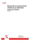Stampante per grandi formati TWAIN Xerox 6030/6050 Guida per l