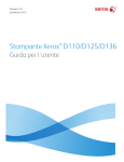 Stampante Xerox® D110/D125/D136
