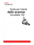 Guida per l`utente dello Scanner DocuMate 150