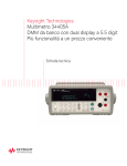 Keysight Technologies Multimetro 34405A DMM da banco