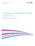 Soluzione di scansione Xerox® Wide Format 7742