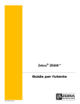 ZE500 - Guida per l`utente - Zebra Technologies Corporation