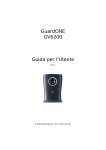 GuardONE GV6200 Guida per l`Utente