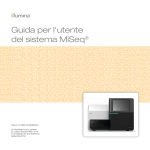 Guida per l`utente del sistema MiSeq