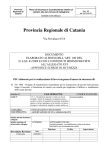 appendice schede di sicurezza - Provincia Regionale di Catania
