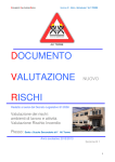 DOCUMENTO VALUTAZIONE NUOVO RISCHI