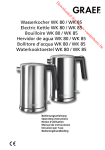 Wasserkocher WK 80 / WK 85 Electric Kettle WK 80