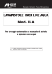 LAVAPISTOLE INOX LINE AQUA Mod. ILA