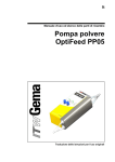 Pompa polvere OptiFeed PP05