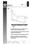 wastemaster® tsb1