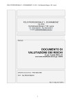Documento Valutazione Rischi - Polo Professionale "Luigi