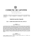 Capitolato speciale d`appalto
