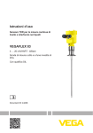 Istruzioni d`uso VEGAFLEX 83