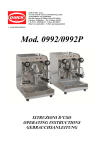 Mod. 0992/0992P - KaffeGrossisten