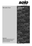 Manuale d`uso - SOLO Kleinmotoren GmbH