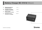 Battery Charger BC 416 IU (Mover)