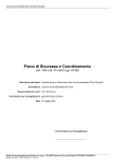 Piano di Sicurezza e Coordinamento "B. Piacentini"